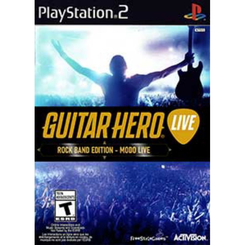 GUITAR HERO LIVE KASET PS2