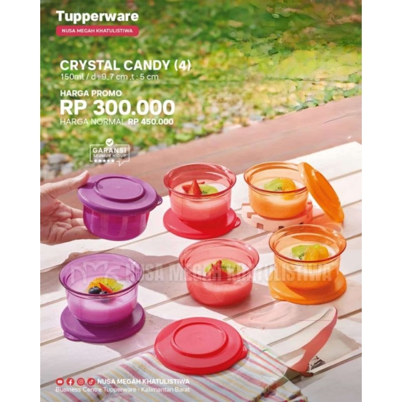 crystal Candy Tupperware