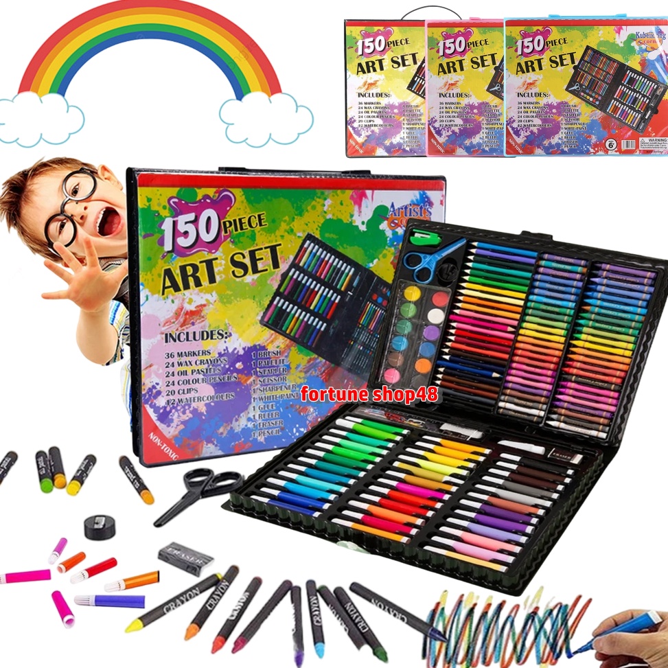 

Dijamin Sampai ART SET ANAK 15 PCS SPIDOL CRAYON SET MENGGAMBAR