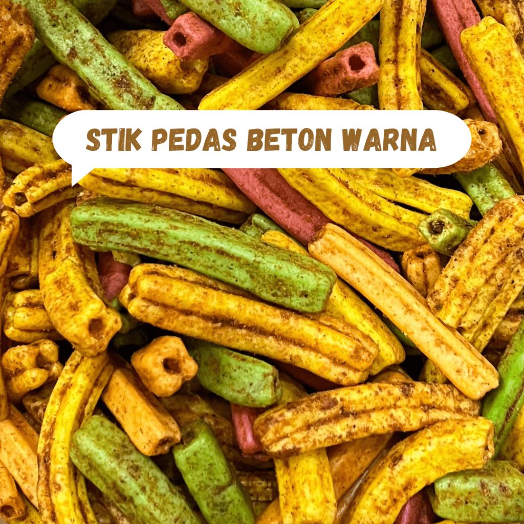 

SNACK KILOAN STIK PEDAS BETON WARNA | SNACK MURAH ENAK MAKASSAR