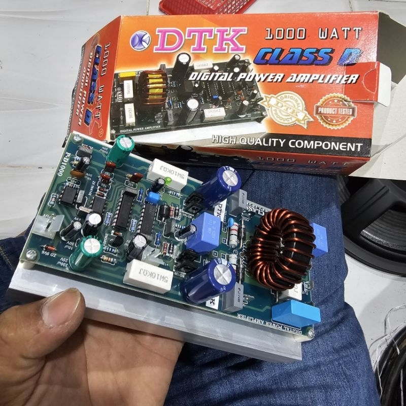Power driver DTK clas D 1000wat