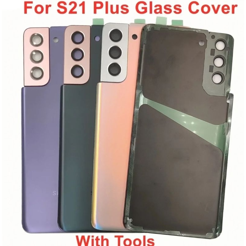 Backdoor - Back Casing Samsung S21 Plus - Backdoor + Ring Lensa Kamera Samsung S21+ Samaung S21 Plus