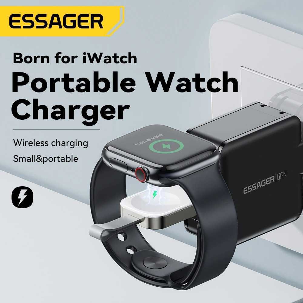 ESSAGER Wireless Charger for Appel Watch Magnetic Fast Charging Dock - EWXT-YB02-Z