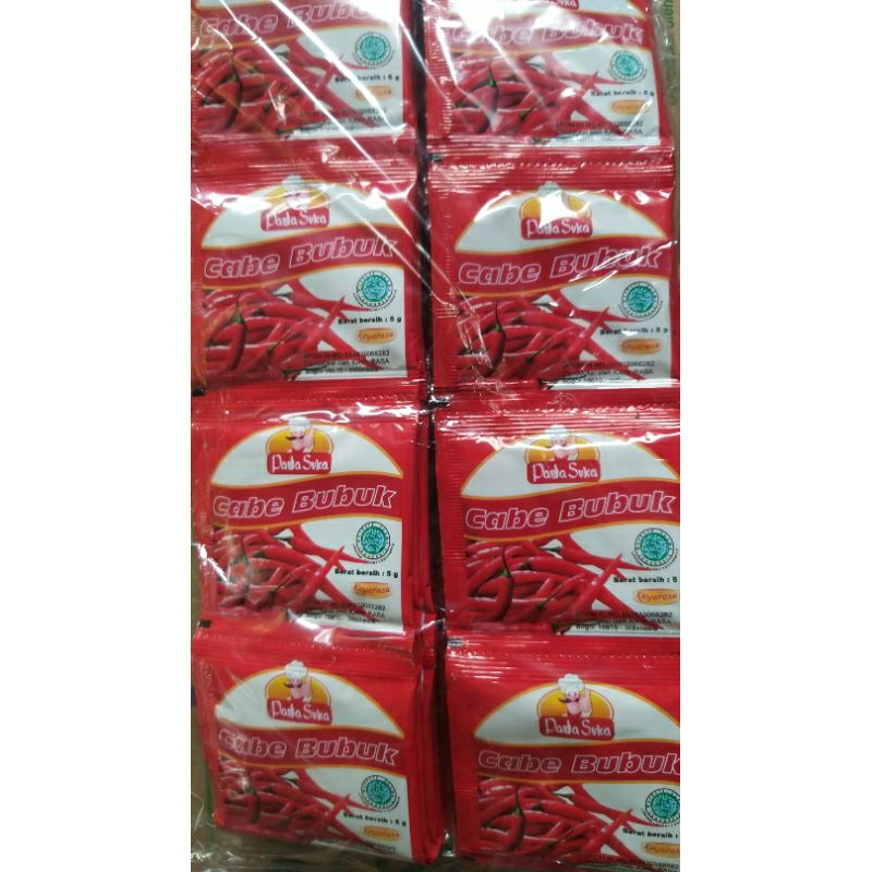 

Pada Suka Cabe Bubuk 5gr x 12pcs