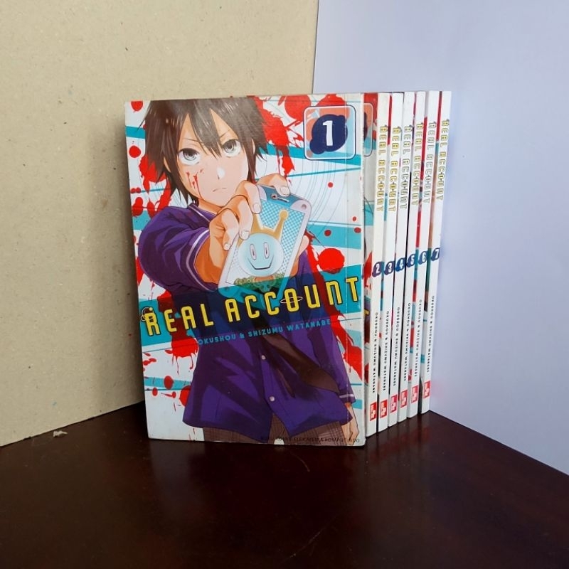 Komik Real Account Set 7 Volume Bahasa Indonesia