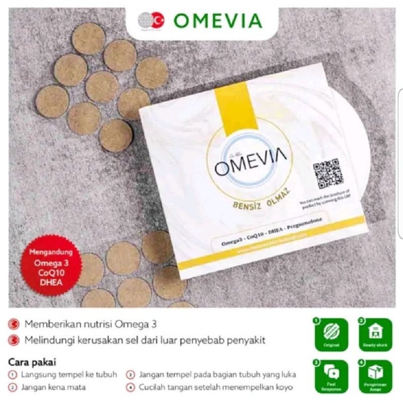 KOYO TIRKI ONE MORE ORIGINAL OMEVIA OMEGA 3 ANTI AGING PENUAAN DINI MENCEGAH PENURUN DAYA INGAT 1 PA