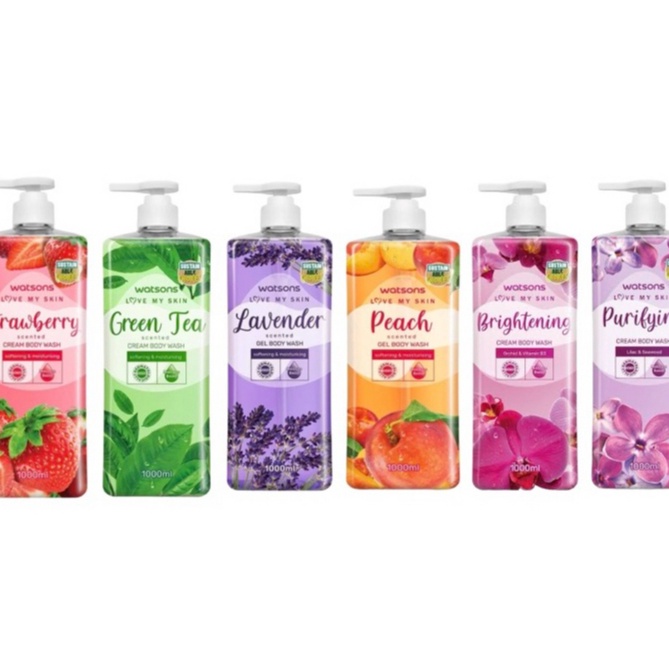 Hadir Termurah  Body Wash Watsons Scented 1ml  WATSONS BODY WASH