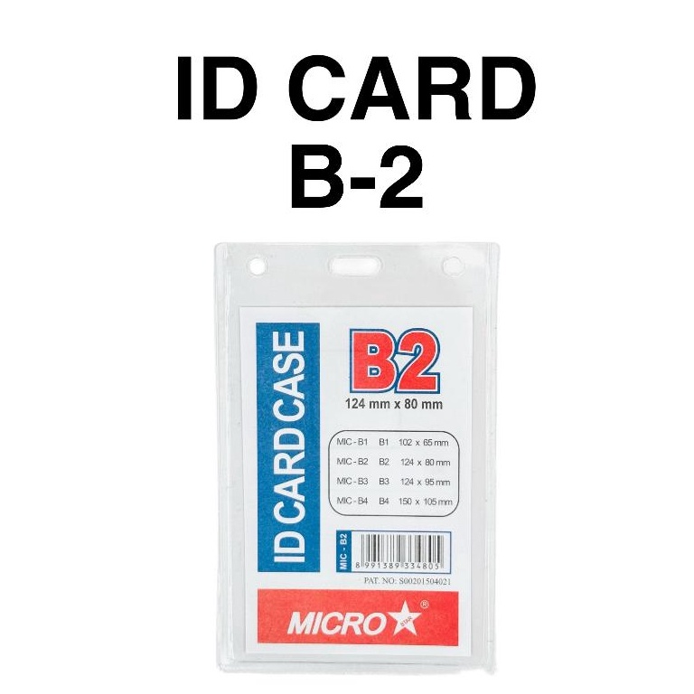 

Super Korting DAPAT 2 PCS Plastik Mika Tempat Name Tag ID Card Holder Ukuran B2 B 2 B2 8 mm x 124 mm 124 MM X 8 MM Bagus Tebal