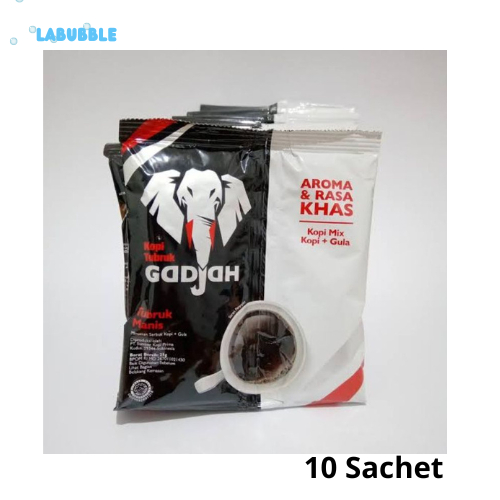 

Kopi Tubruk Manis Renteng Gula Terpisah 23 gr x 10 Sachet