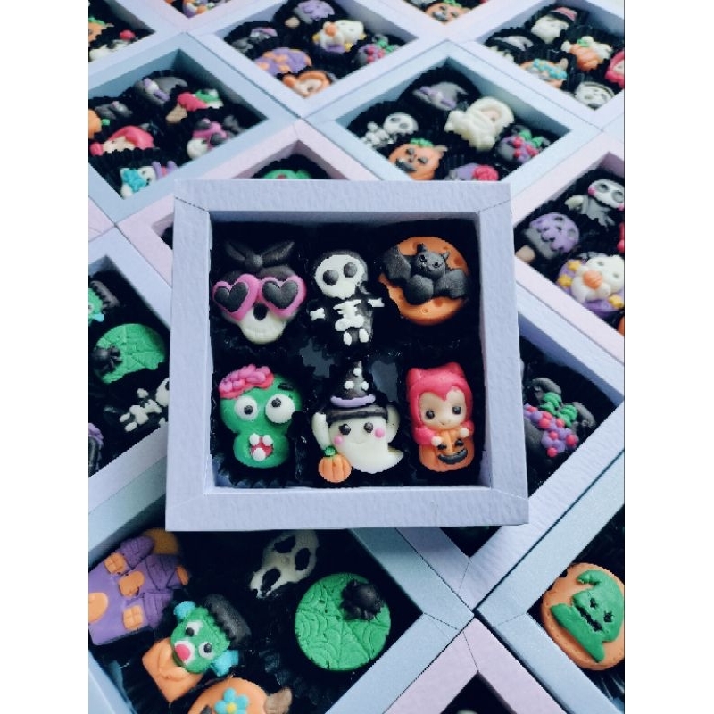 

Godiebag hampers coklat Halloween s6 trick or treat scary