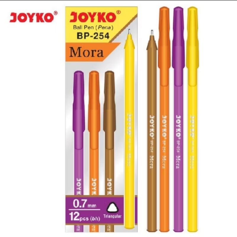 

Pupen Joyko Moran BP-254 BALLPOINT 1 PAK ISI 12 PCS
