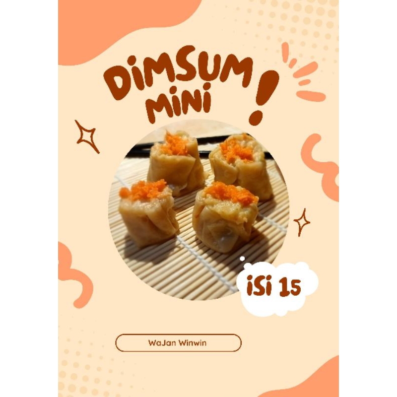 

Dimsum Mini 15 pcs