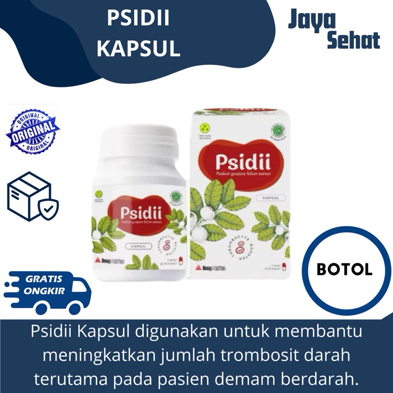 PSIDII Sirup 60ml || PSIDII Kapsul 1botol isi 50kapsul