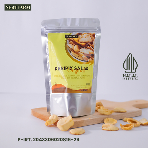

Camilan Keripik Buah Salak Manis Legit Renyah - 50 gram