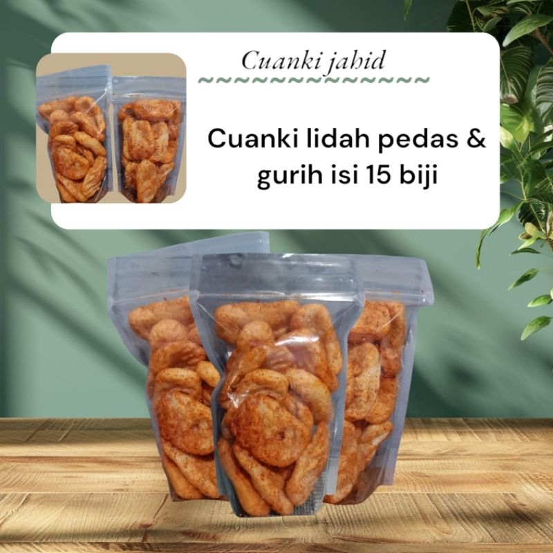 

Cuanki lidah pedas gurih isi 15 biji