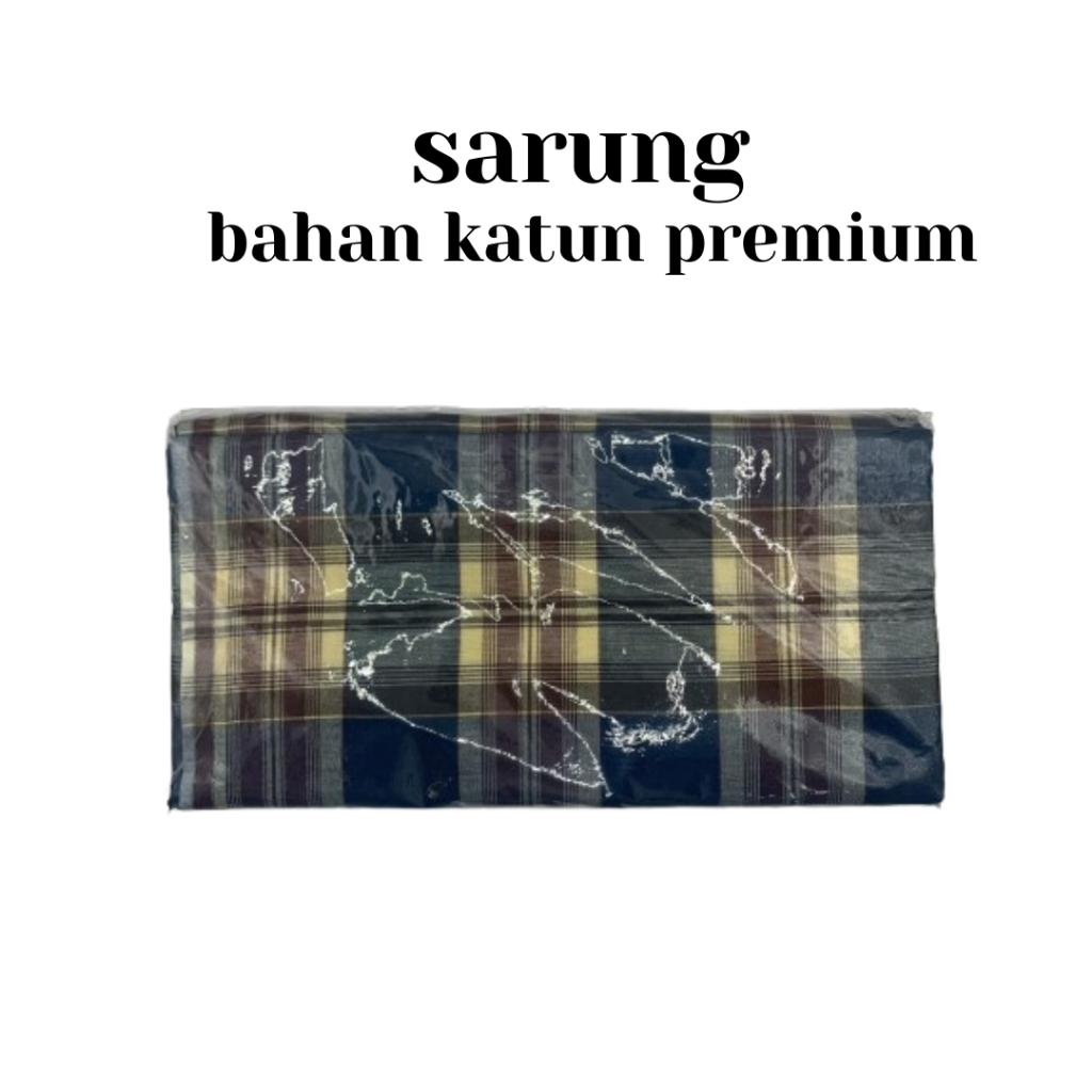 Sarung Sholat Kotak-Kotak Premium