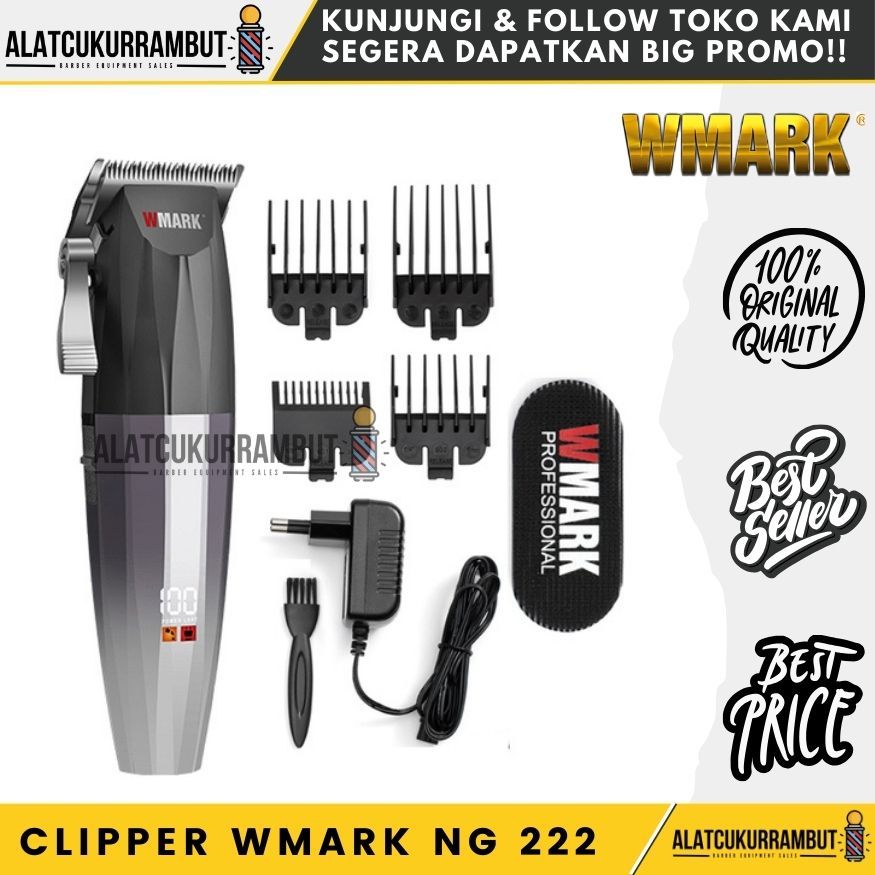 WMARK NG 222 Alat Cukur Mesin Cukur Rambut Hair Clipper Model JRL