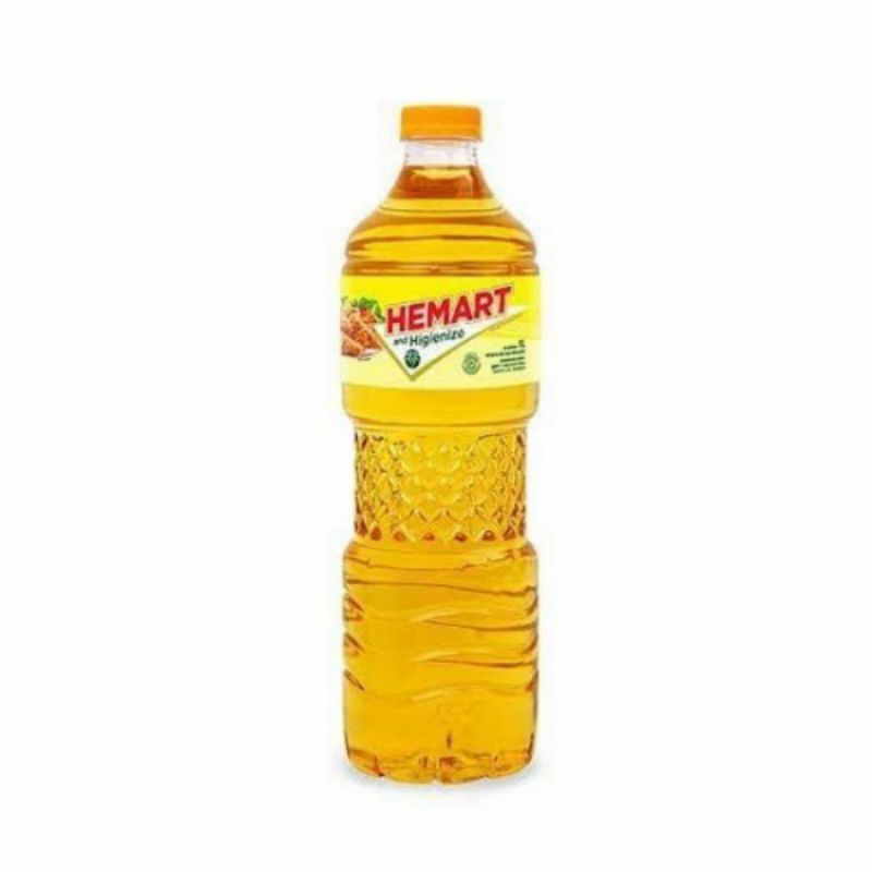 

Hemart minyak goreng botol 1liter