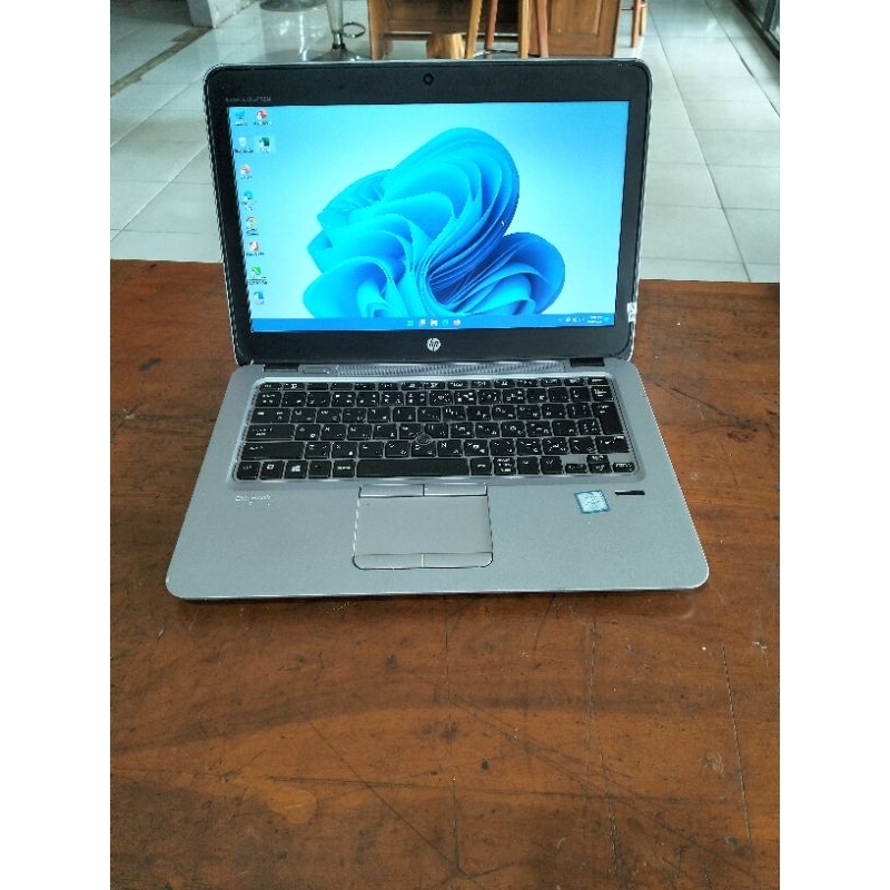 LAPTOP SECOND HP ELITEBOOK CORE I5 GEN6 RAM 8GB SSD 256GB 12,5 INCI