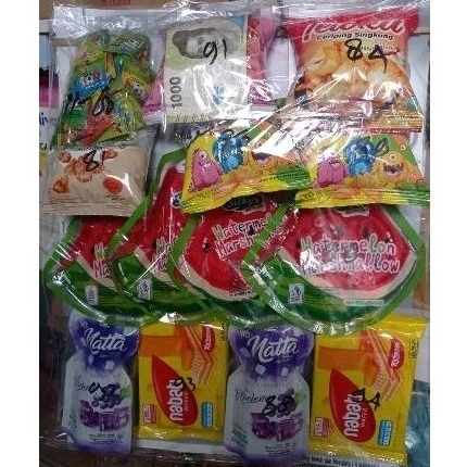 

Kolas lotre marsmellow dan Snack berhadiah