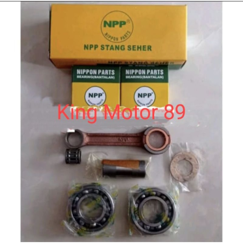 Stang seher conrod plus bearing kruk as f1zr fizr alfa sigma force 1 original NPP