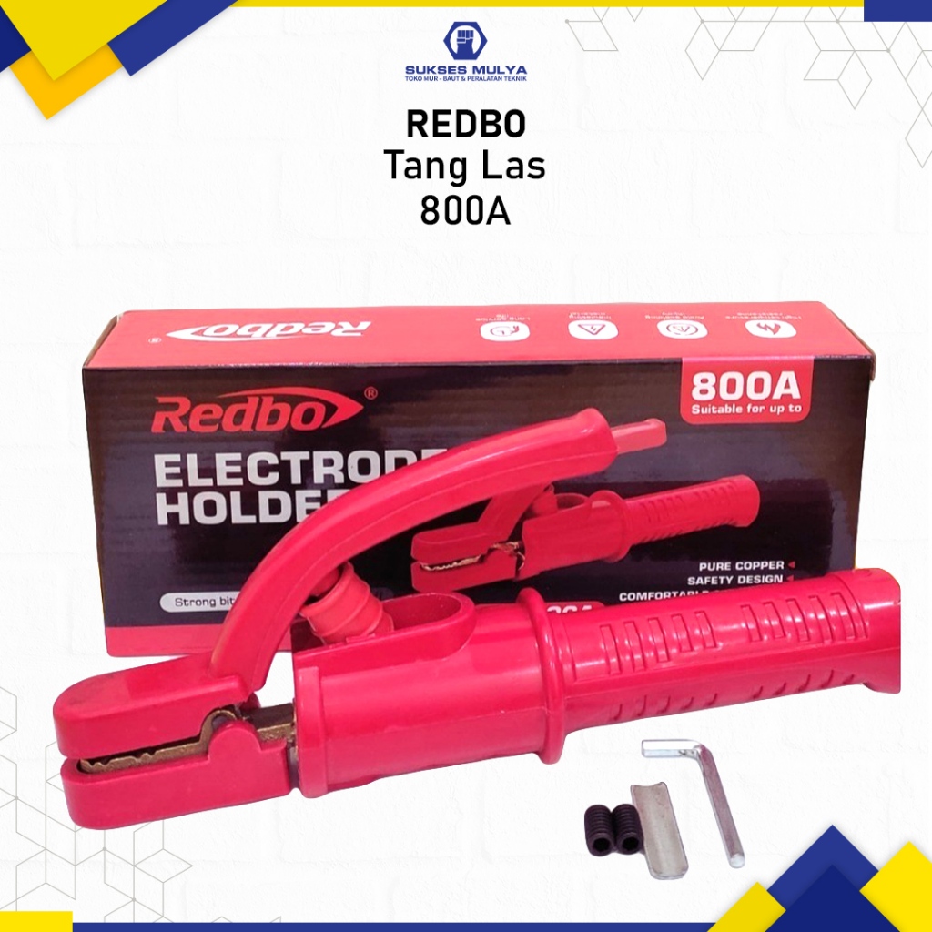 Tang Stang Las 800A REDBO RB-800A / Setang Mesin Las Listrik 800 Amper Ampere Electrode Holder RB 80