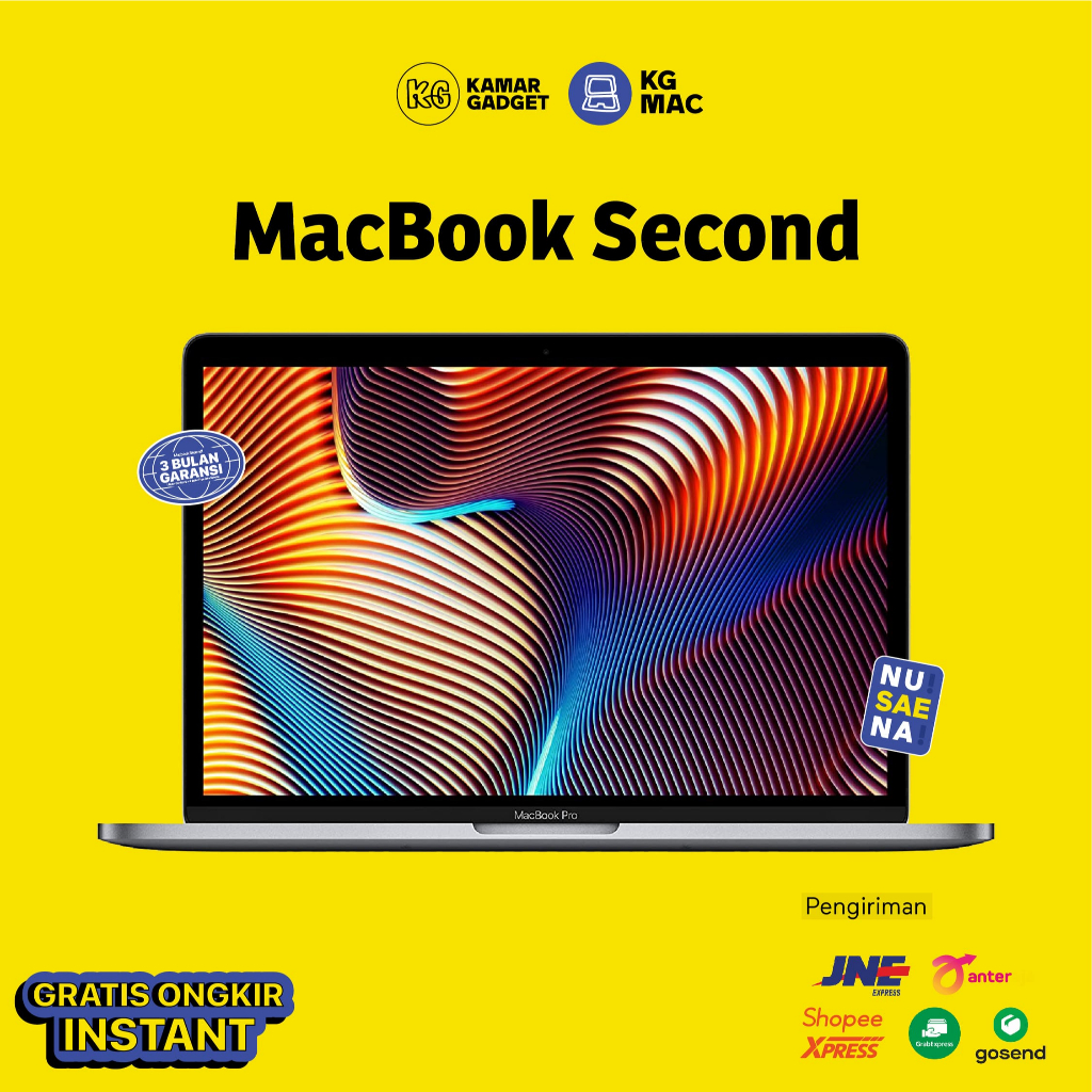 Macbook Pro Touchbar 2018 2019 2020 - Macbook Second Original Laptop Apple Second Ori Bergaransi Mac