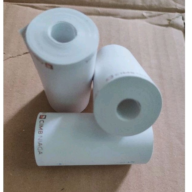 

Kertas Termal logo CIMB niaga 57x30mm