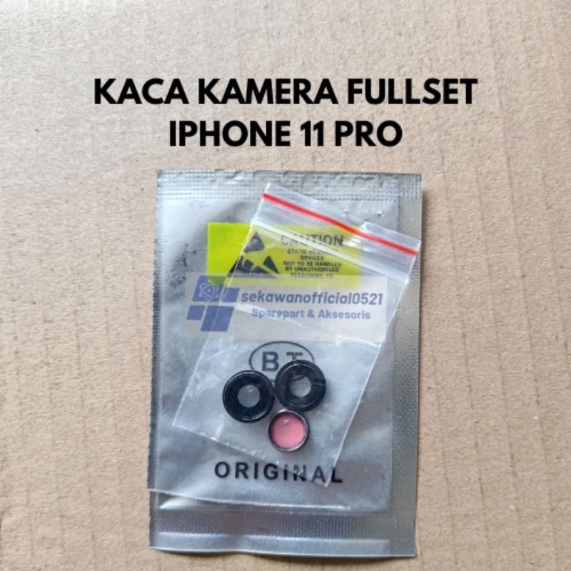 Kaca Kamera Iphone 11 Pro Kaca Kamera + Ring