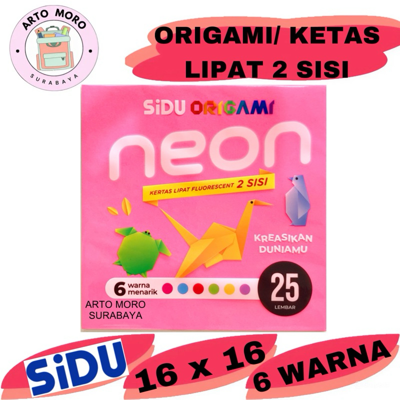 

ORIGAMI/KERTAS LIPAT 16x16 25LEMBAR (1PCS) READY STOCK SURABAYA