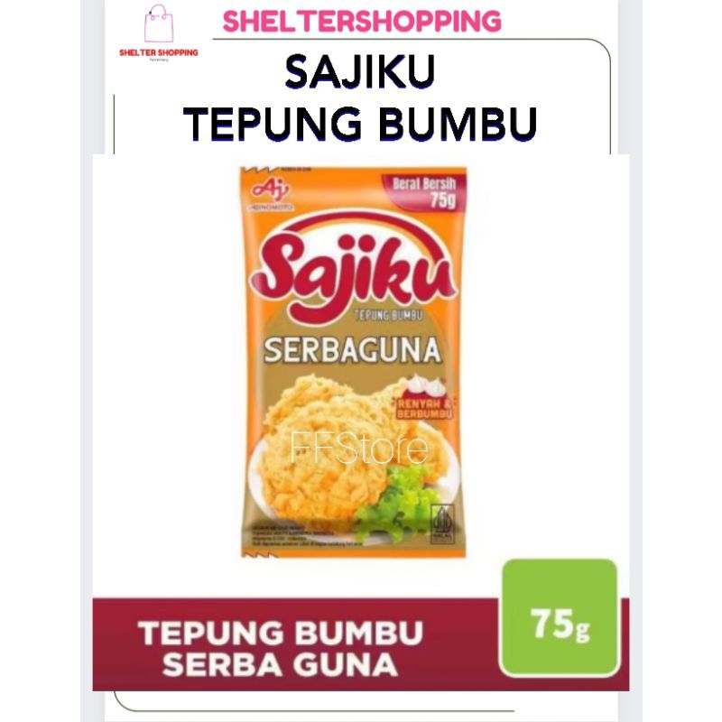 

(INSTANT & SAMEDAY) SAJIKU Tepung Bumbu Serbaguna 1 Pcs