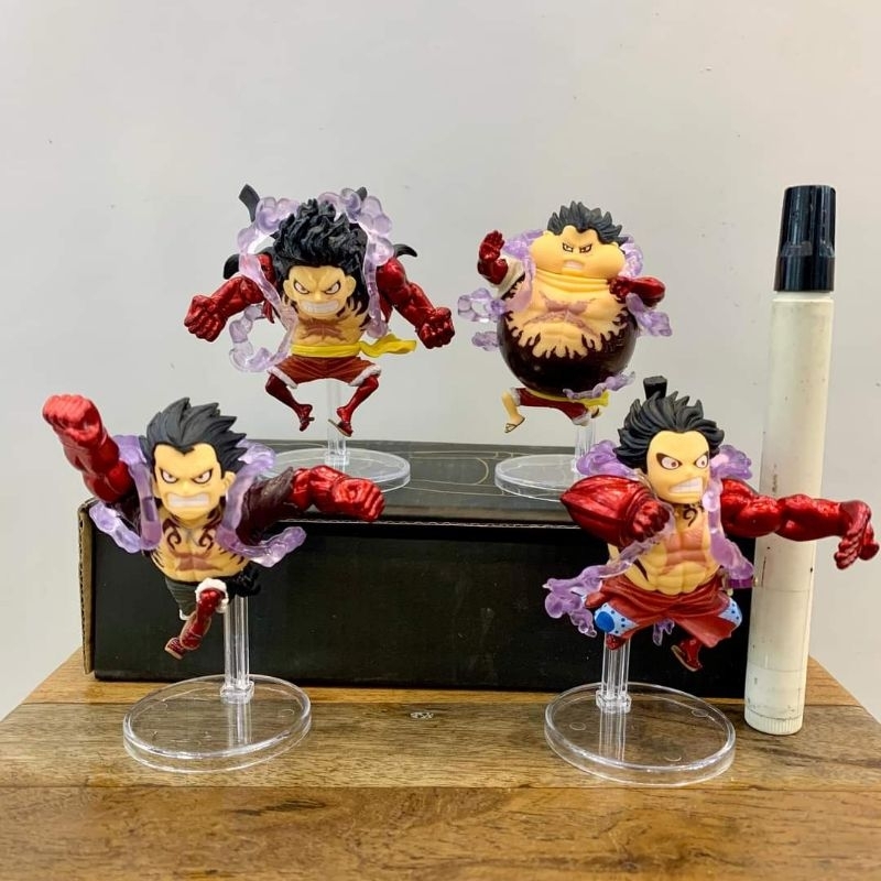 mainan figure luffy One Piece bulan Gear 5 Luffy red Action Figurine PVC Model Toys monkey d luffy r