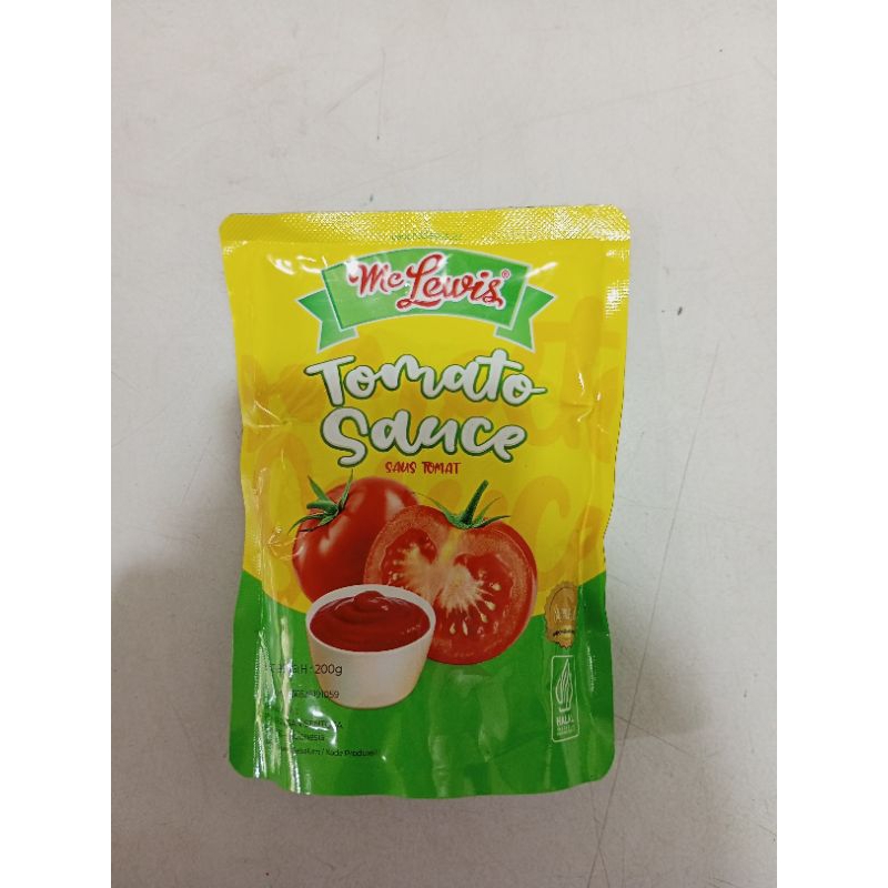 

MC Lewis saos tomat 200gr