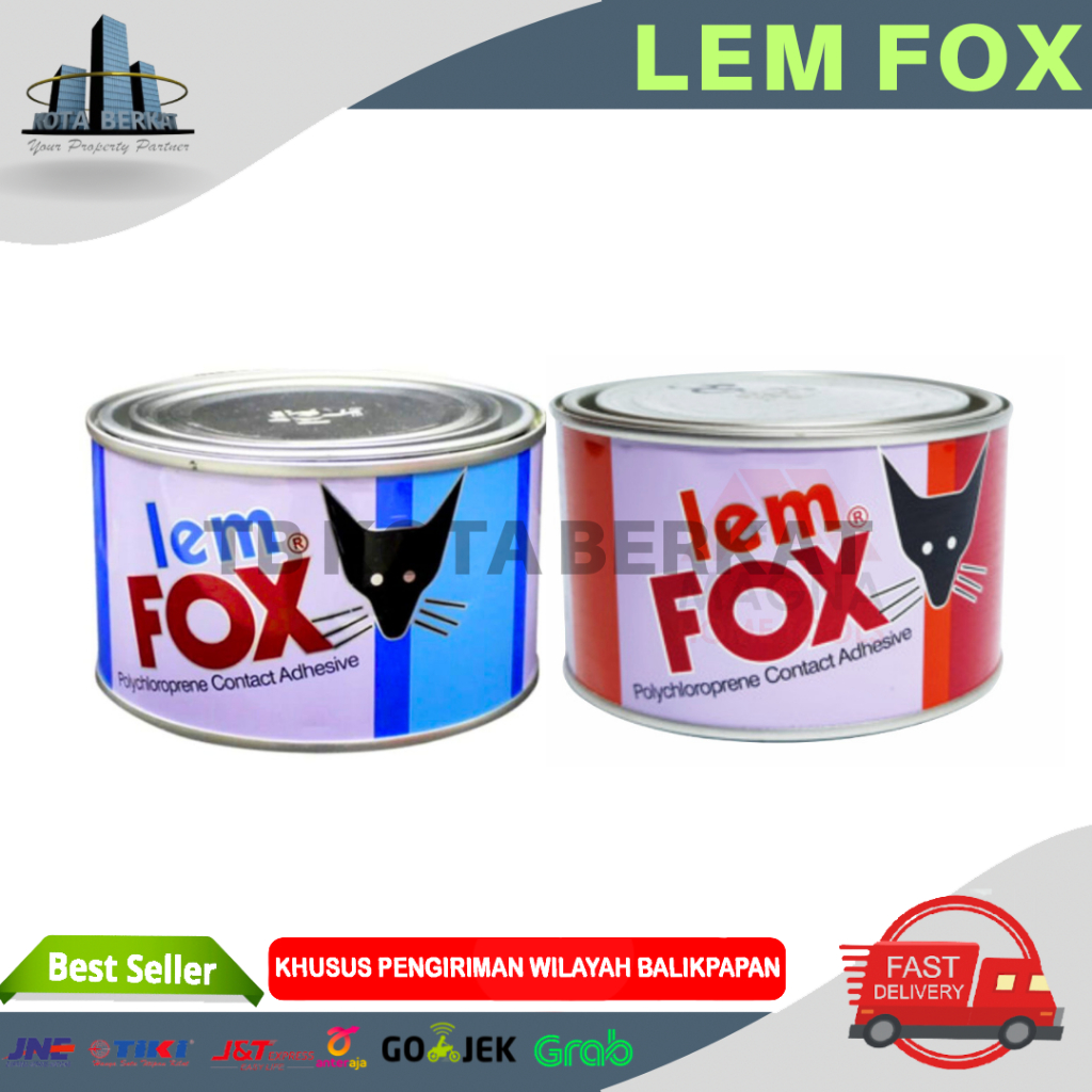 

LEM FOX KALENG BIRU / LEM FOX KALENG MERAH 300GR