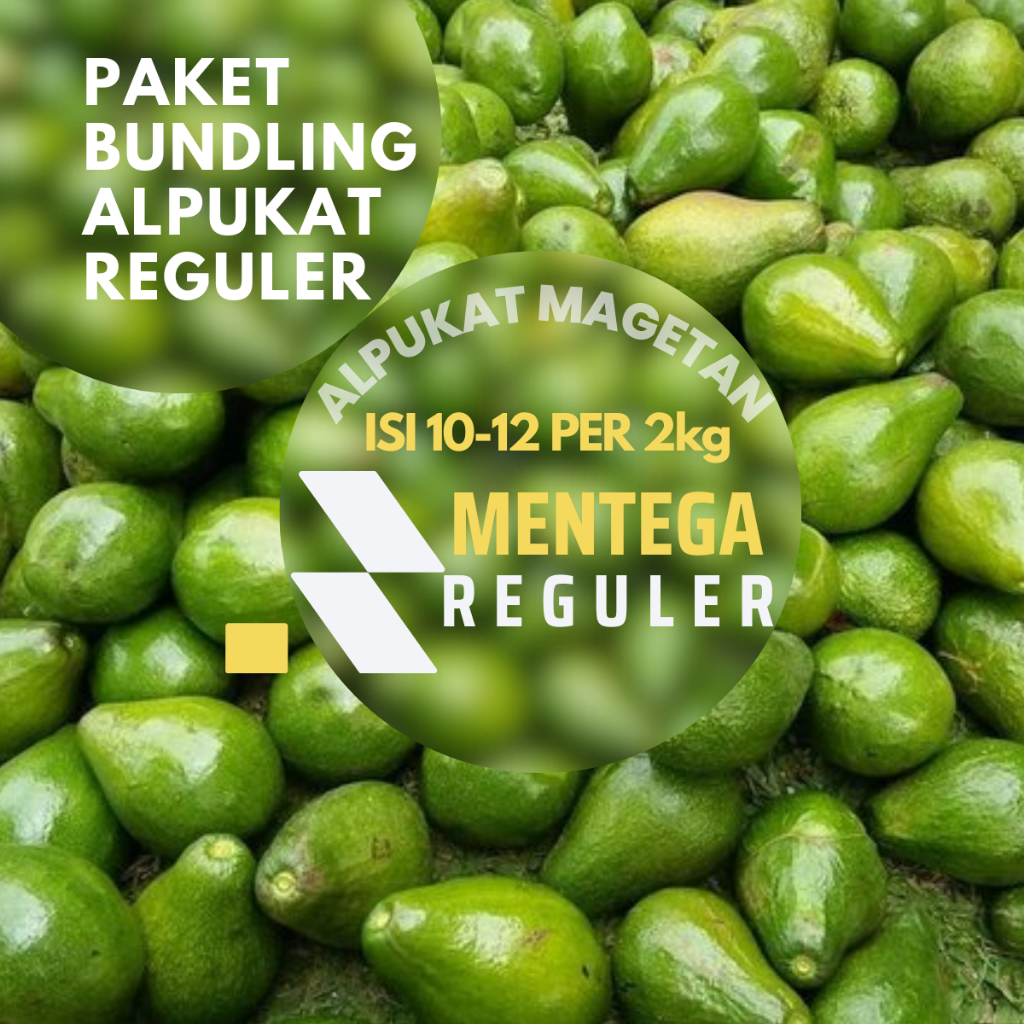 

Alpukat Mentega Magetan Paket Bundling [Reguler] | Isi 10-12 Biji Per 2Kg