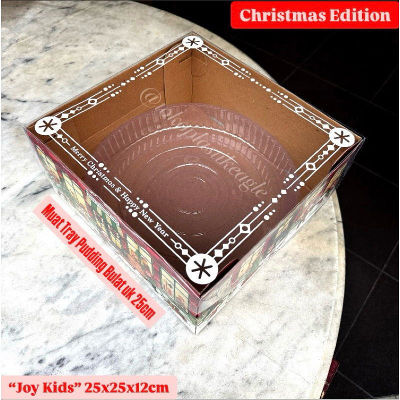 

[CHRISTMAS EDITION] Dus Natal “JOY KIDS” 25x25x12cm