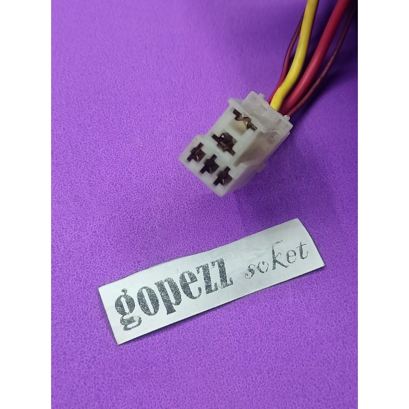 Soket Relay 5pin Yamaha AEROX 155 LEXY 125 new N MAX 155 ORI.