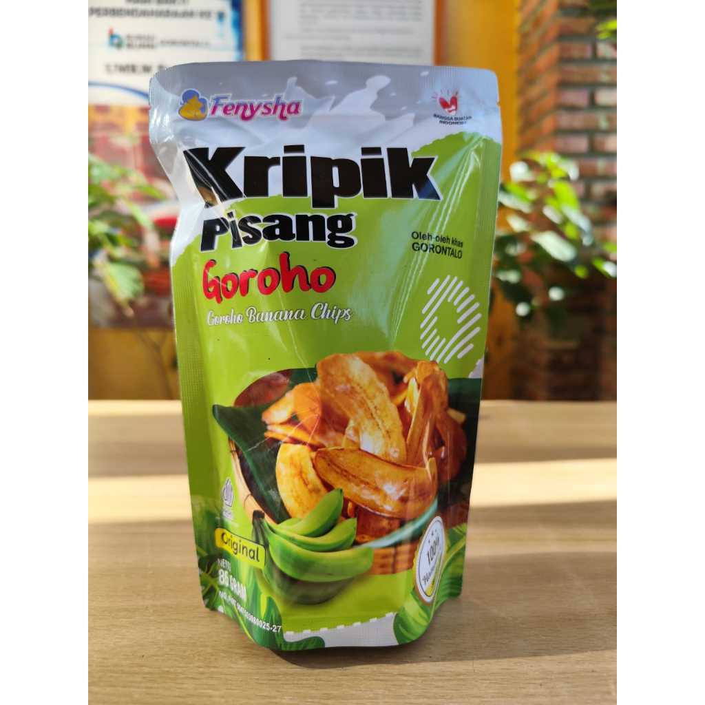 

Keripik Pisang Goroho Original