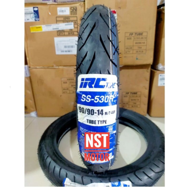 Ban Luar Matic IRC 80/90 - 14 SS530 Tubetype Ban Luar  Vario Beat Scoopy Mio Asli IRC