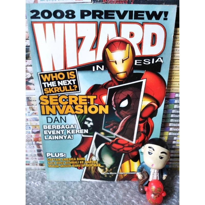 Majalah WIZARD Indonesia 2008 Preview.