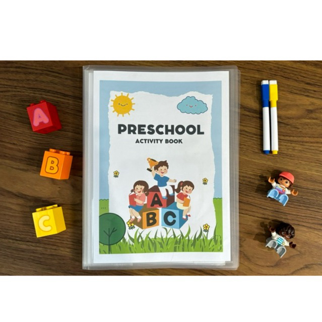 PRESCHOOL ACTIVITY BOOK - WORKSHEET ANAK