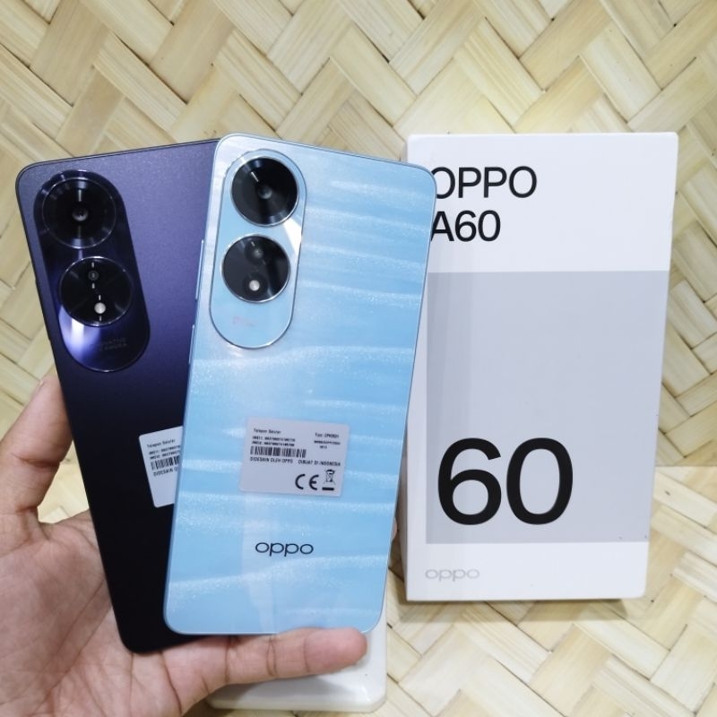 Oppo A60 Ram 8/256GB 8/128GB Handphone second fullset original bergaransi