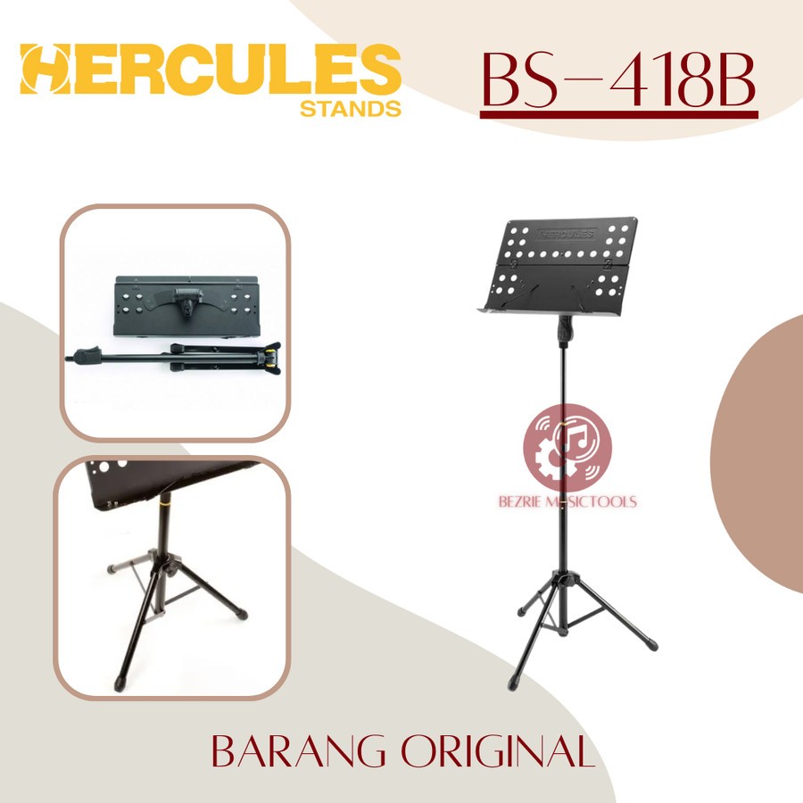 Hercules BS418B Stand Book Original BS-418B