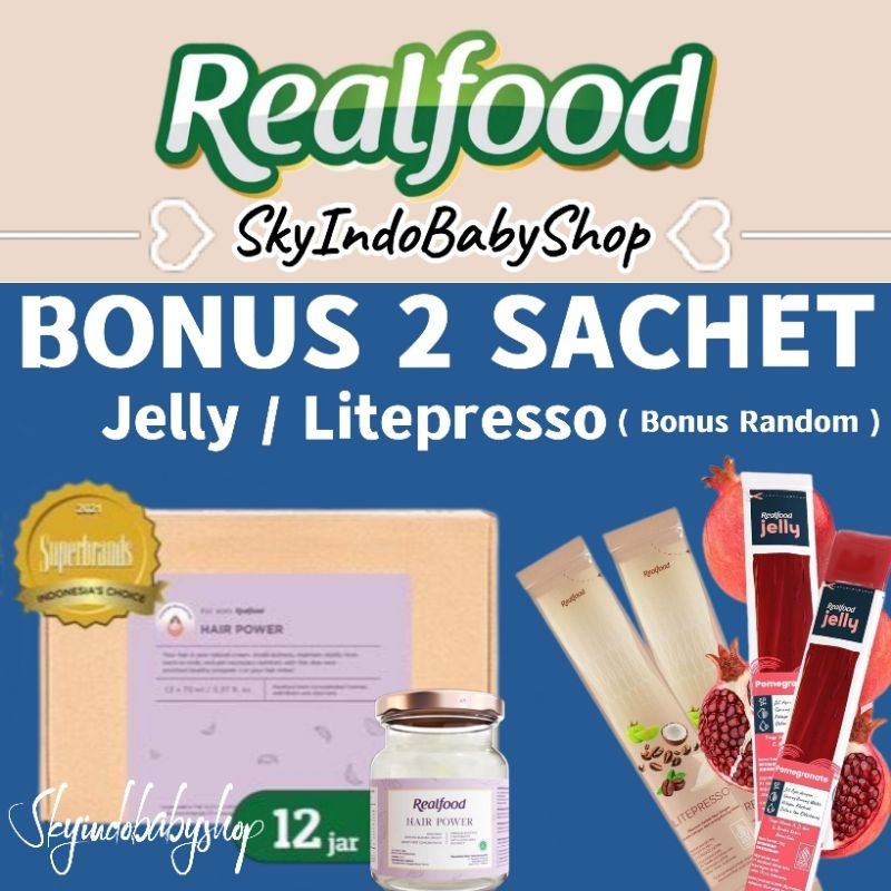 

Realfood Hair Power 12 Jar Bonus 2 Sachet ( Minuman Sarang Burung Walet ) Bpom Halal