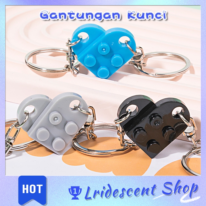 Gantungan Kunci Lego Couple/Key Chain/Souvenir/Gantungan Kunci Lucu/Gantungan Kunci Karakter