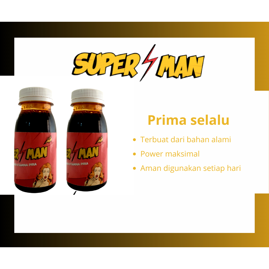 madu superman obat kuat pria tahan lama penambah stamina pria original BPOM