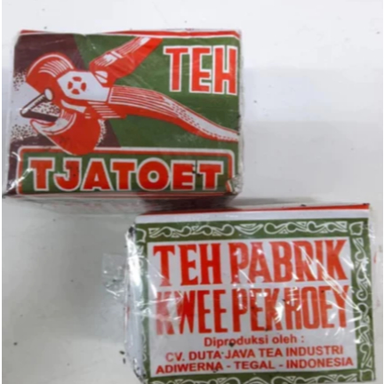 

Teh tjatoet hijau 80gram TEH TJATOET aroma melati