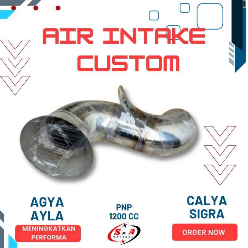 Air Intake Custom Agya Ayla Calya Sigra 1200 cc