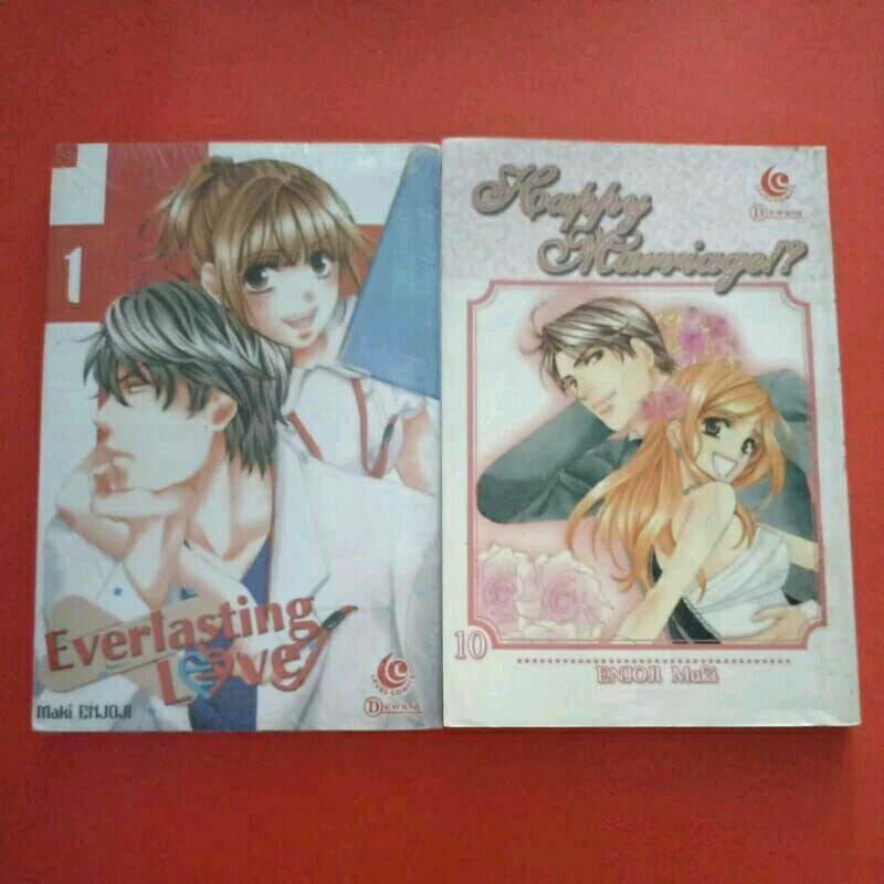 [Set/Cabutan] Komik Karya Maki Enjoji : Happy Marriage/ Everlasting Love