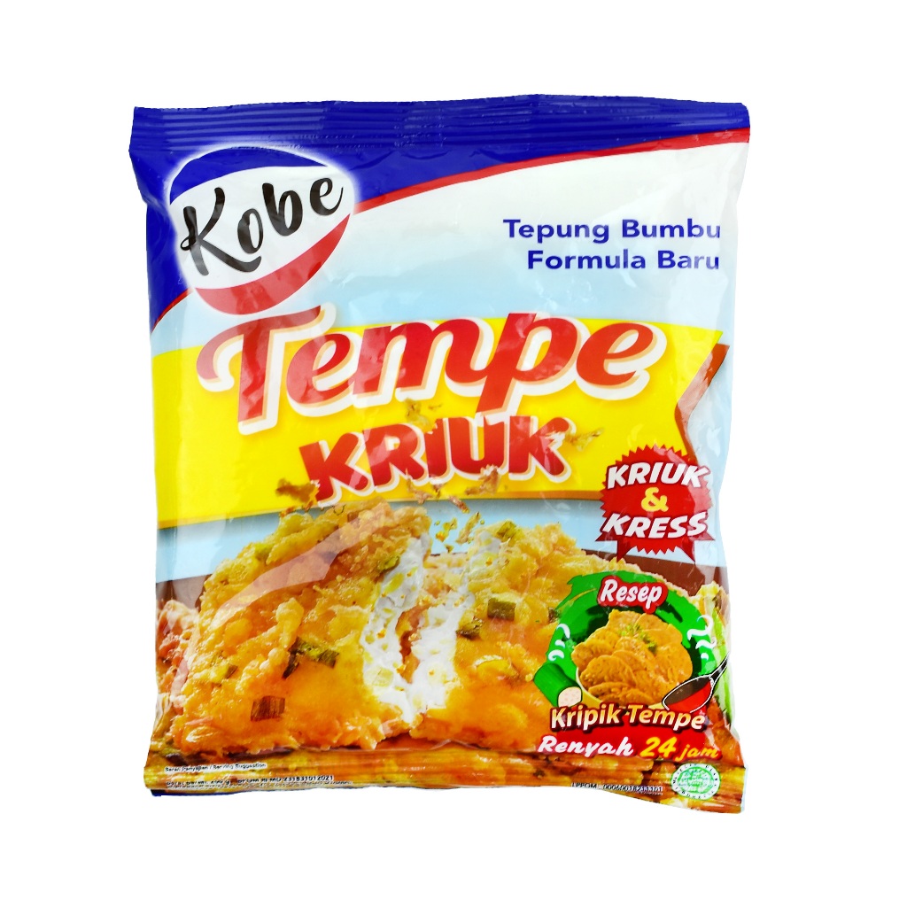 

Kobe Tepung Bumbu Tempe Kriuk 200gr